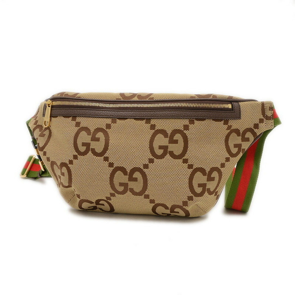 Gucci Jumbo GG Canvas Body Bag Beige - Picture 1 of 6